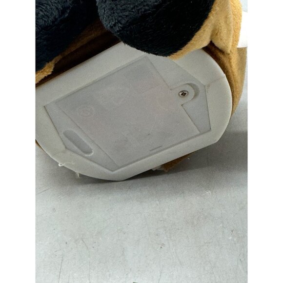 Gemmy Holiday Reindeer Plush Toy With Santa Hat & Mustache Scarf Used READ - Picture 7 of 7